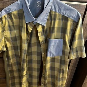 Men’s XL Club Ride cycling button up cycling shirt